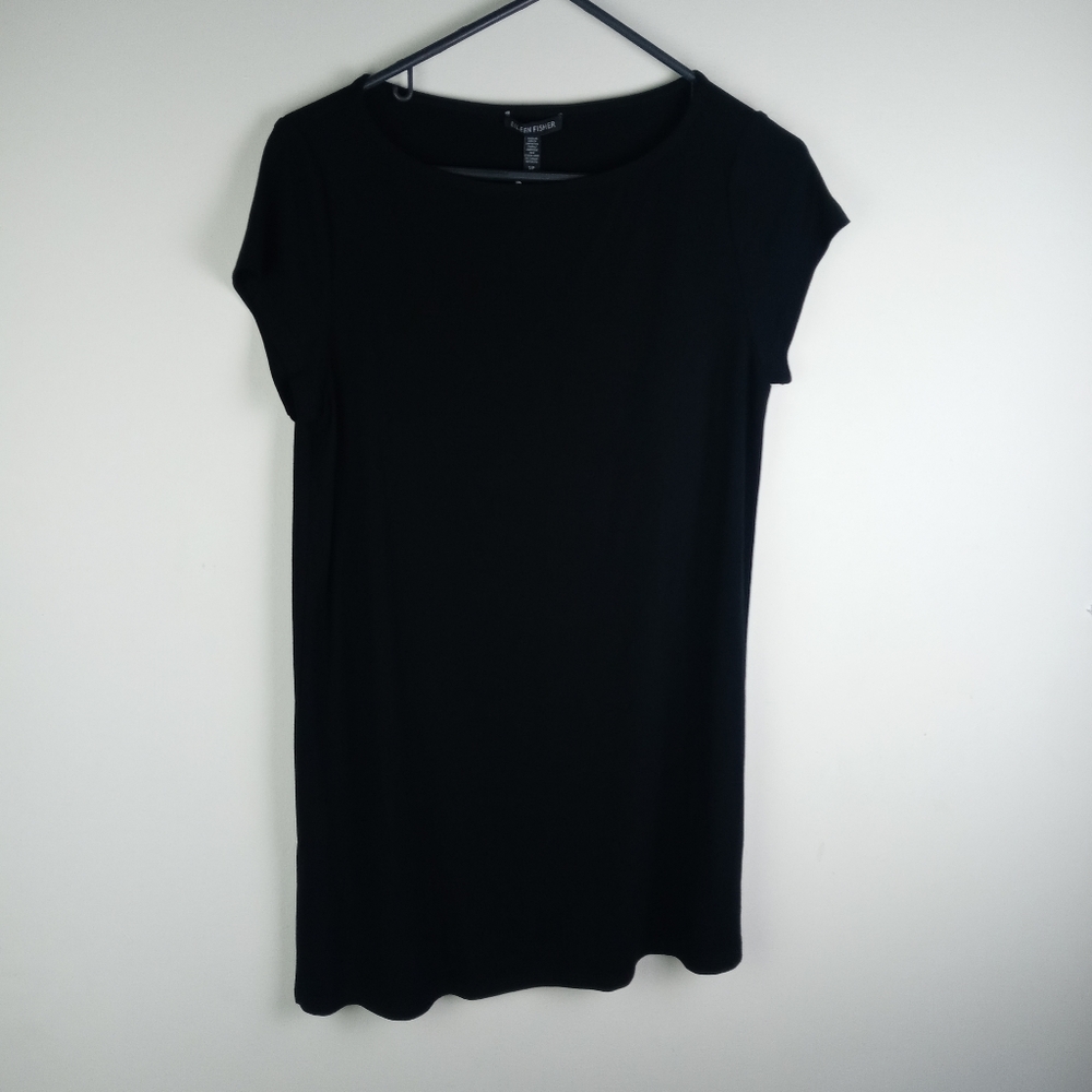 Eileen Fisher Bateau Neck Tunic Size S